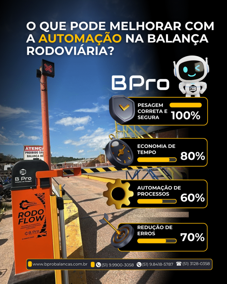 Tendências de Automação em Balanças Rodoviárias para Pesagem de Caminhões em 2026